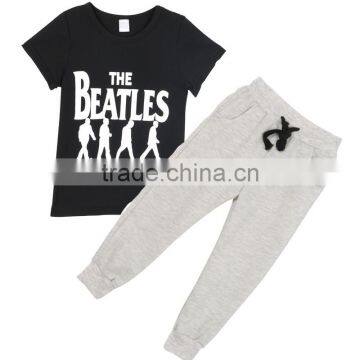 Summer Kids Clothes Sets Short Sleeve Boy T-shirt Children Clothing photo-4