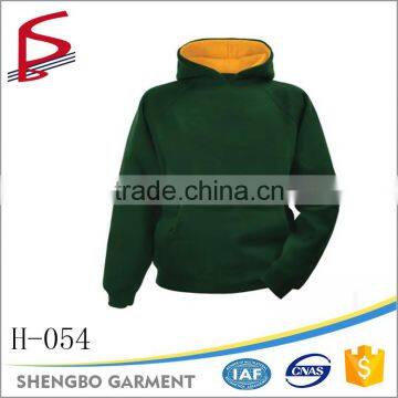High Quality Dying Fleece Pullover Blank Hoodies Wholesale photo-2
