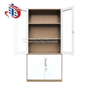 Steel Gym Furniture 4 Door 2 Tier Clothes Storage Sports Used Golf Locker Cabinet photo-3