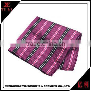 Popular design custom cheap 100% pocket square silk