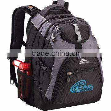 High Sierra Access 17" Computer Backpack - Built-in Padded Laptop Sleeve With Zippered Pocket on Back and Comes With Your Logo photo-3