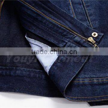 Thicken 100% Cotton Jeans Overall Work Jacket photo-5