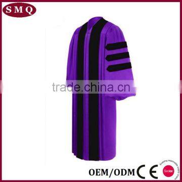 Wholesale High Quality Academic Robes Doctoral Graduation Gown photo-2