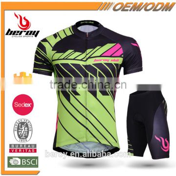 mens short sleeve cycling skinsuit with three pockets,quick dry mountain bike garment