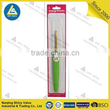 Multi Colors Plastic Handle Aluminum Pretty Crochet Hooks photo-2