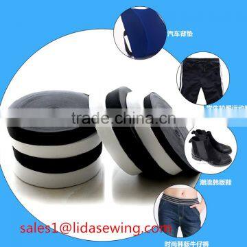 factory price woven braided polyester rubber elastic tape underwear