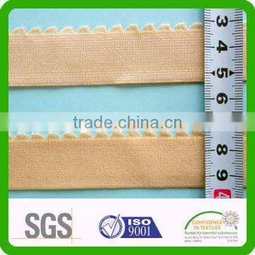 23mm wide picot edge soft plush underwear woven elastic band