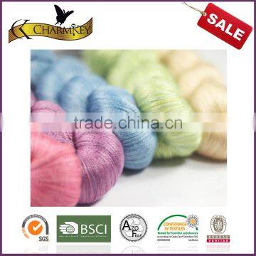 100 High Quality Pure Silk Yarn for Hand Knitting With Smooth Touch Feeling photo-3