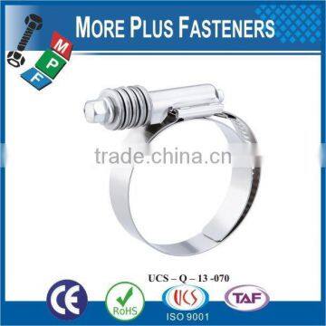 Made in Taiwan Stainless Steel Strong Stainless Steel Hose Clamps Flexible Hose Clamp Heavy Torque Hose Clamp photo-2