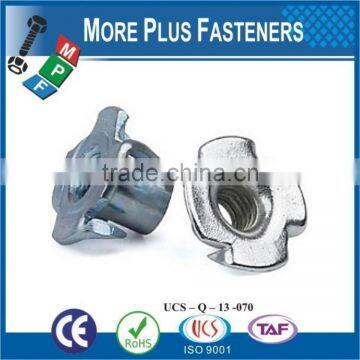 Made in Taiwan M4 Captive Zinc Plated M8 Metric Threaded Tee Nut photo-3