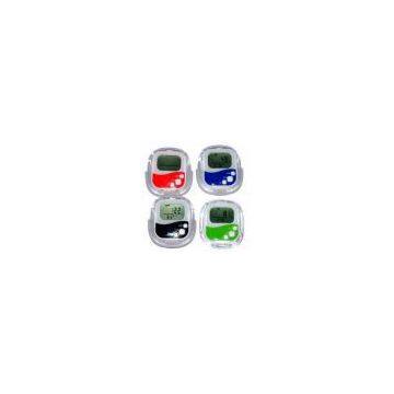 Digital Clock calorie and fat STEP DISTANCE counter Pedometer TO RECORD YOUR DAILY