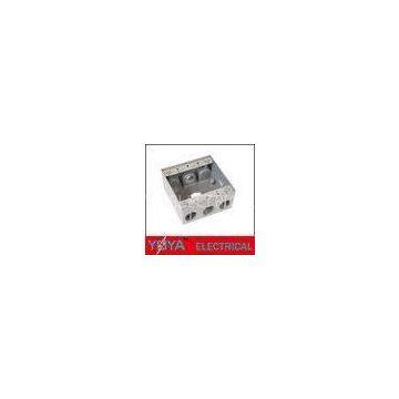 Die - Casting Aluminum 2\'\'or 2-5/8\'\' Deep Weatherproof Boxes 1 Gang Boxes