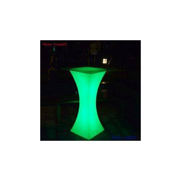 Acrylic Led Cocktail Bar Table With Glow Light photo-2