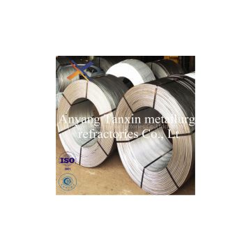 Barium Calcium Silicon wire production hot sales bacasi cored wire in Anyang