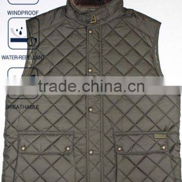 2016 Water Repellent Mens Quilted Vest