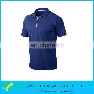 Men's Fashion Royal Blue Custom Raglan Sleeve Polo Shirts