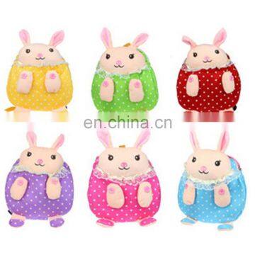 Summer Shiny Design Plush Cartton Rabbit Animal Backpack