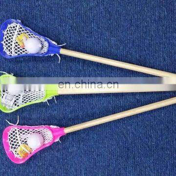 lacrosse head wholesale plastic head wood stick