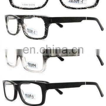 Good quality wooden eyewear stocks acetate optical frame