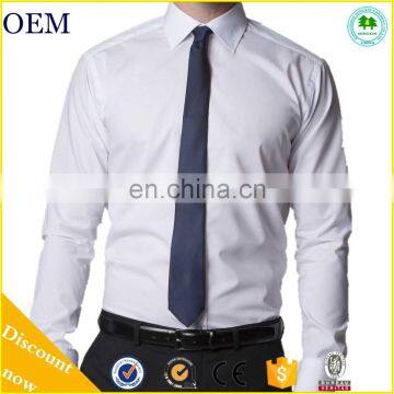 High quality men office long sleeve shirt wholesale