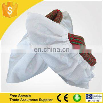 white indoor nonwoven shoe cover