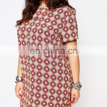 New arrivel printed women dress 2016