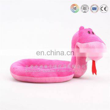 Custom Promotional Animal Shape Snake Plush Cushion photo-3