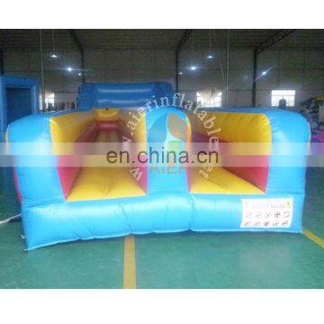 good price beautiful design infatable bungee run competition games/outdoor game inflatable bungee run