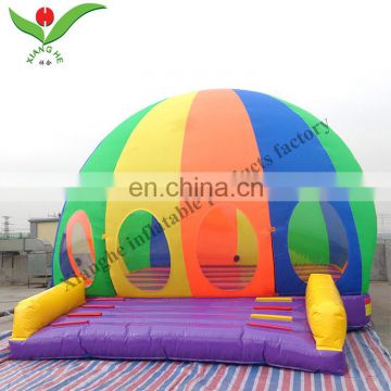 Dome design jumping house inflatable bouncer bouncy castle