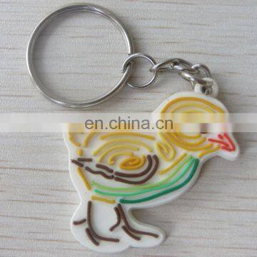 Animal Shaped 2d Pvc Key Chain Holder photo-2