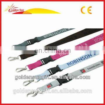 Decorative High Quality Polyester Custom Screen Print Woven Heat Transter Sublimation Lanyard