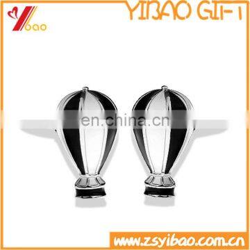 Stainless Steel Balloon Ski Cufflink