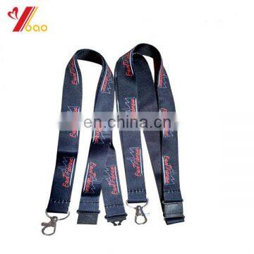 2017 hot selling cheap polyester neck lanyard