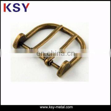 Double pin solid brass belt buckles for sale