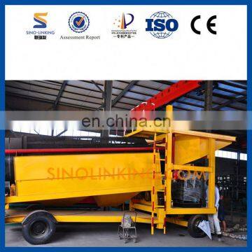High Quality Low Price 50 Ton per Hour Gold Mining Trommel From China photo-3