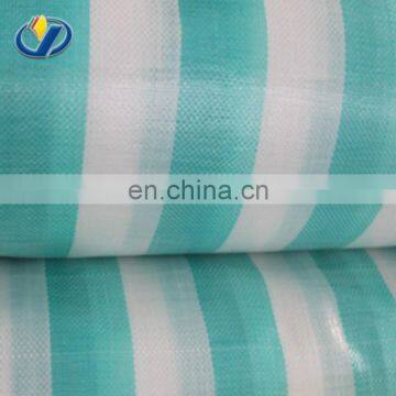 anti-aging fire proof sun resistant 200gsm 100%  pe  strip  tarpaulin