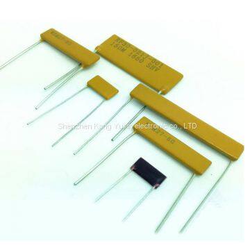 0.25W High frequency applied and reliable,Yellow Epoxy Coated High Voltage Resistor,