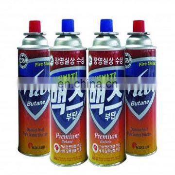 Eco-friendly butane gas cartridge rapid fire bbq starter Butane Gas Cartridge with CRV