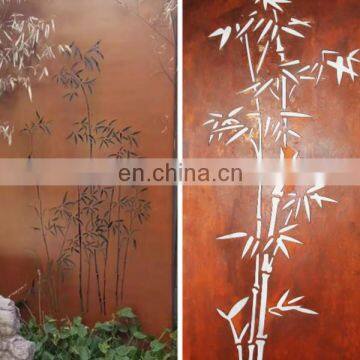 Decorative Cheap garden bamboo cane metal fence and fencing