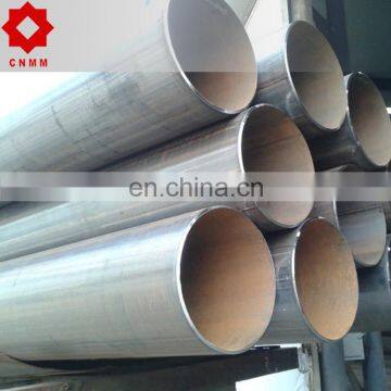 black piping 50mm weight ms round sawl welded pipe