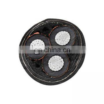 Medium Voltage XLPE Insulated 3 core 240mm2 steel tape armored electric cable