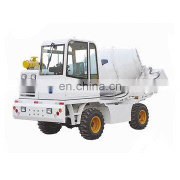 factory made self loader Mobile concrete mixer with pump