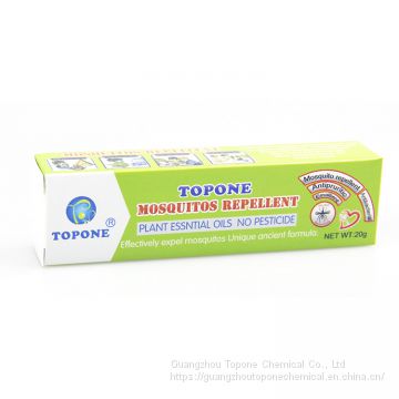 Topone Gentle to skin Mint ingredient Mosquito Repellent Cream