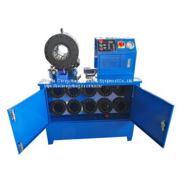 2 inch CNC control hydraulic hose pipe crimping machine price