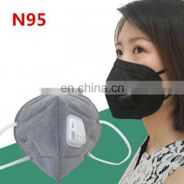 Disposable Nonwoven Folding Anti Haze Dust Mask With Breathing Valve and Activated Carbon photo-5