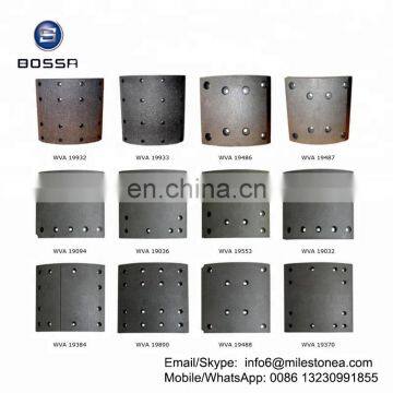 Manufacturer Drum Brake Lining 4602 19384 CW/4/1