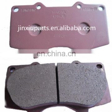 QUALITY WARRANTY BRAKE PADS MANUFACTURER FOR FORTUNER OEM:04465-0K090