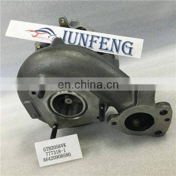 GTB2056VK 777318-1 A6420908580 Turbocharger