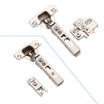 Filta Furniture Hardware NEW 35mm 4D Adjustable Soft Closing Clip On Cabinet Cupboard Frameless Door Hinge photo-4