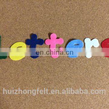 Die Cut Felt Letter With Iron on Adhesive - Many Colours Available - 2 Inches (5cm) Tall. Choose Your Letters or Numbers photo-6